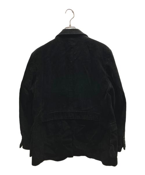 POLO RALPH LAUREN（ポロ・ラルフローレン）POLO RALPH LAUREN (ポロ・ラルフローレン) コーデュロイテーラードジャケット ブラック サイズ:Ⅼの古着・服飾アイテム
