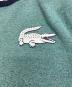 中古・古着 LACOSTE LIVE (ラコステライブ) リンガーTシャツ グリーン サイズ:S：4000円