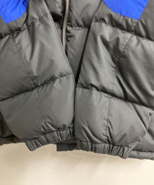 POLO RALPH LAUREN（ポロ・ラルフローレン）POLO RALPH LAUREN (ポロ・ラルフローレン) バイカラーダウンジャケット ブラック×ブルー サイズ:XL(キッズ規格)の古着・服飾アイテム