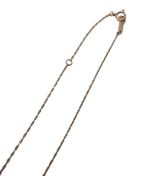 4℃（ヨンドシー）4℃ (ヨンドシー) ハートネックレス ピンクゴールドの古着・服飾アイテム