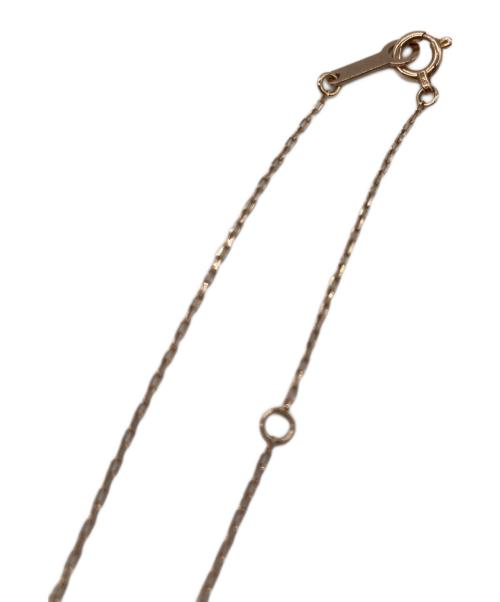 4℃（ヨンドシー）4℃ (ヨンドシー) ハートネックレス ピンクゴールドの古着・服飾アイテム