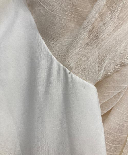 Lily Brown（リリーブラウン）Lily Brown (リリーブラウン) ドレープボウタイシフォンブラウス アイボリー サイズ:ONE　SIZEの古着・服飾アイテム