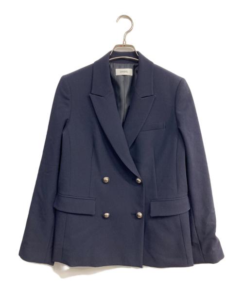 Snidel（スナイデル）Snidel (スナイデル) Sustainableダブルブレストジャケット　26SS　SWFJ261077 ネイビー サイズ:1の古着・服飾アイテム