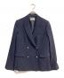 Snidel（スナイデル）の古着「Sustainableダブルブレストジャケット　26SS　SWFJ261077」｜ネイビー