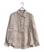 JOURNAL STANDARDジャーナルスタンダード）の古着「リネンレギュラーカラーシャツ   25SS」｜ピンク