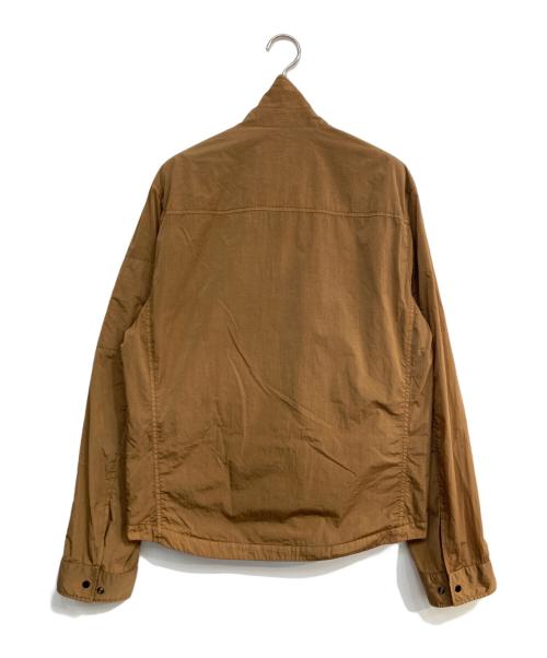 C.P COMPANY（シーピーカンパニー）C.P COMPANY (シーピーカンパニー) Chrome-R Overshirt　Garment Dyed 　13CMOS047A ブラウン サイズ:Mの古着・服飾アイテム