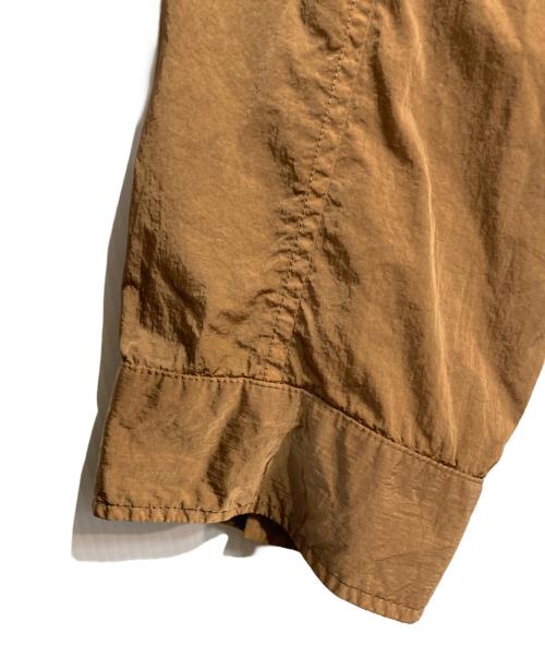 C.P COMPANY（シーピーカンパニー）C.P COMPANY (シーピーカンパニー) Chrome-R Overshirt　Garment Dyed 　13CMOS047A ブラウン サイズ:Mの古着・服飾アイテム