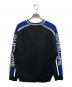 SUPREME (シュプリーム) Stripe Chenille Sweater ブラック×ブルー サイズ:M：14000円