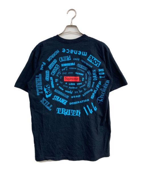 SUPREME（シュプリーム）SUPREME (シュプリーム) Spiral Tee ネイビー サイズ:Ⅿの古着・服飾アイテム
