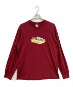 SUPREMEシュプリーム）の古着「Neil Blender Arrow L/S Tee」｜レッド