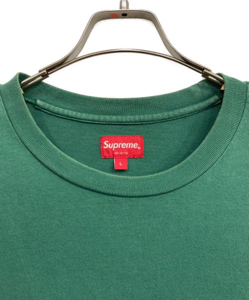 SUPREME（シュプリーム）SUPREME (シュプリーム) scatter logo l s top グリーン サイズ:Lの古着・服飾アイテム