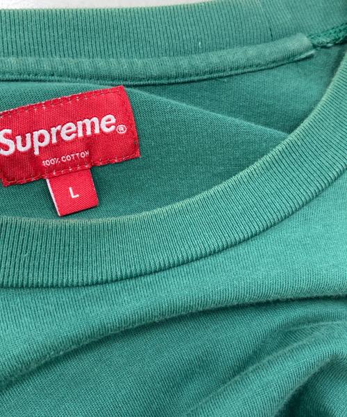 SUPREME（シュプリーム）SUPREME (シュプリーム) scatter logo l s top グリーン サイズ:Lの古着・服飾アイテム