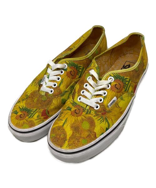 VANS（ヴァンズ）VANS (ヴァンズ) Authentic Van Gogh Sunflowers イエロー サイズ:26.5cmの古着・服飾アイテム
