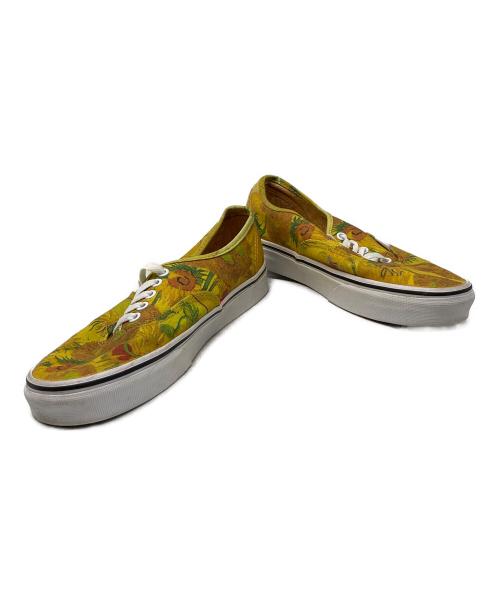 VANS（ヴァンズ）VANS (ヴァンズ) Authentic Van Gogh Sunflowers イエロー サイズ:26.5cmの古着・服飾アイテム