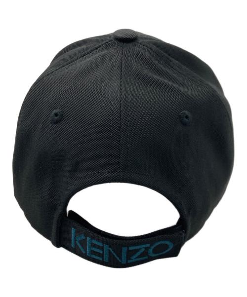 KENZO（ケンゾー）KENZO (ケンゾー) タイガー刺繍キャップ ブラックの古着・服飾アイテム