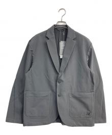 NEW BALANCE（ニューバランス）の古着「NB GREY SINGLE JACKET　AMJ53634」｜グレー