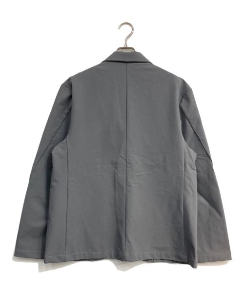 NEW BALANCE（ニューバランス）NEW BALANCE (ニューバランス) NB GREY SINGLE JACKET　AMJ53634 グレー サイズ:M 未使用品の古着・服飾アイテム