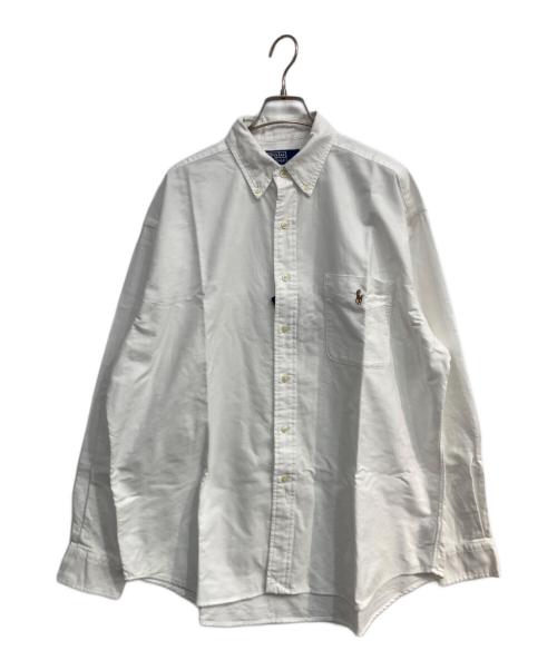 POLO RALPH LAUREN（ポロ・ラルフローレン）POLO RALPH LAUREN (ポロ・ラルフローレン) ボタンダウンシャツ　THE BIG SHIRT ホワイト サイズ:Mの古着・服飾アイテム