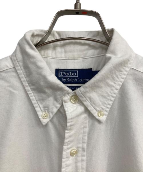 POLO RALPH LAUREN（ポロ・ラルフローレン）POLO RALPH LAUREN (ポロ・ラルフローレン) ボタンダウンシャツ　THE BIG SHIRT ホワイト サイズ:Mの古着・服飾アイテム