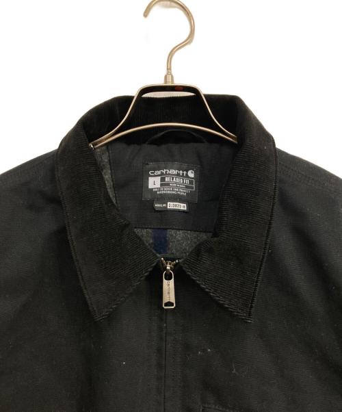 CarHartt（カーハート）CarHartt (カーハート) DUCK DETROIT JACKET ブラック サイズ:Lの古着・服飾アイテム