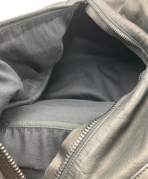 the last conspiracy（ザラストコンスピラシー）THE LAST CONSPIRACY (ザラストコンスピラシー) レザーバッグ ブラックの古着・服飾アイテム