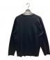 BATONER (バトナ―) 32G SMOOTH WOOL CREW NECK ブラック サイズ:3：16000円