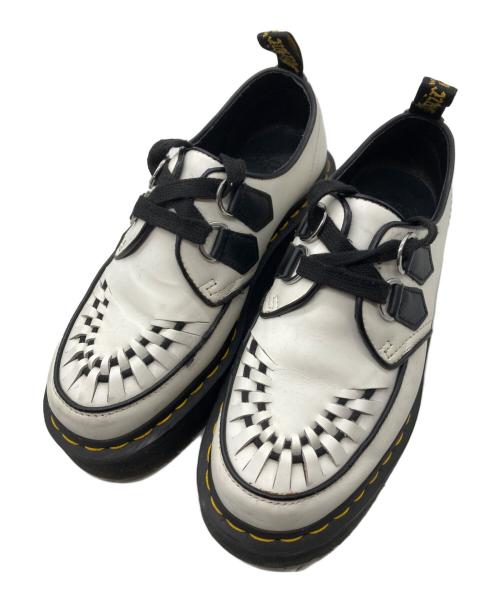 Dr.Martens（ドクターマーチン）Dr.Martens (ドクターマーチン) SIDNEY 2 EYE SHOE ホワイト サイズ:UK5の古着・服飾アイテム
