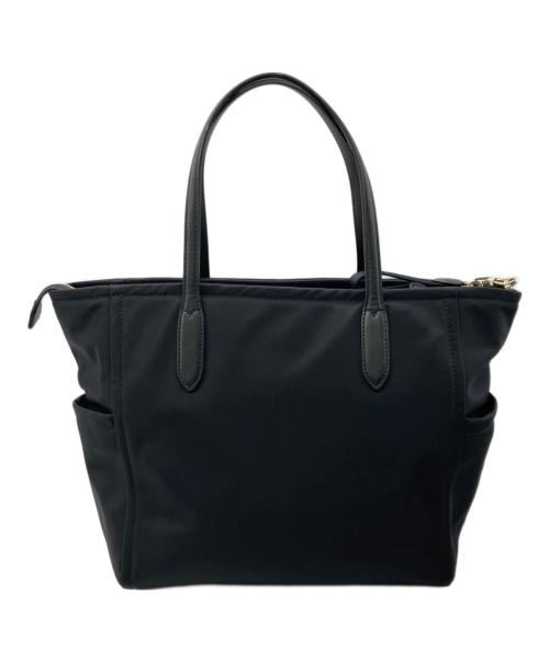 Kate Spade（ケイトスペード）Kate Spade (ケイトスペード) 2WAYナイロントートバッグ ブラックの古着・服飾アイテム