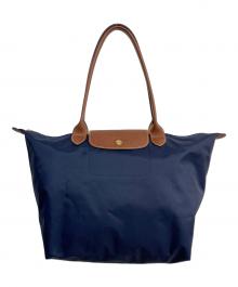 LONGCHAMP（ロンシャン）の古着「ル プリアージュ トートバッグ」｜ネイビー