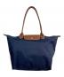 LONGCHAMP（ロンシャン）の古着「ル プリアージュ トートバッグ」｜ネイビー