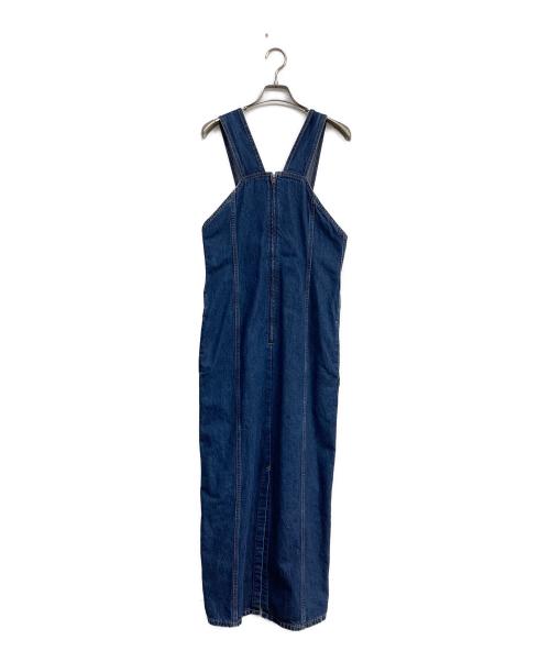 CURRENTAGE（カレンテージ）CURRENTAGE (カレンテージ) デニムサロペット インディゴ サイズ:2の古着・服飾アイテム