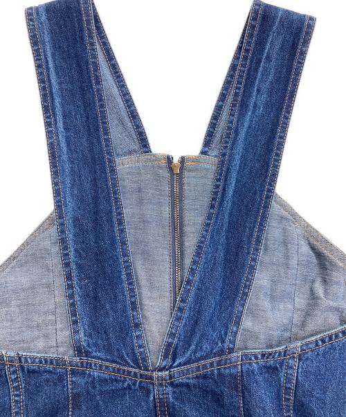 CURRENTAGE（カレンテージ）CURRENTAGE (カレンテージ) デニムサロペット インディゴ サイズ:2の古着・服飾アイテム