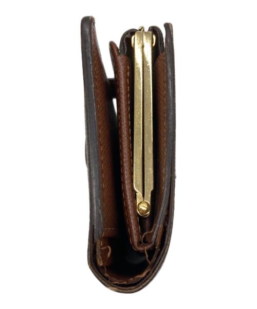 LOUIS VUITTON（ルイ ヴィトン）LOUIS VUITTON (ルイ ヴィトン) がま口財布 ブラウンの古着・服飾アイテム