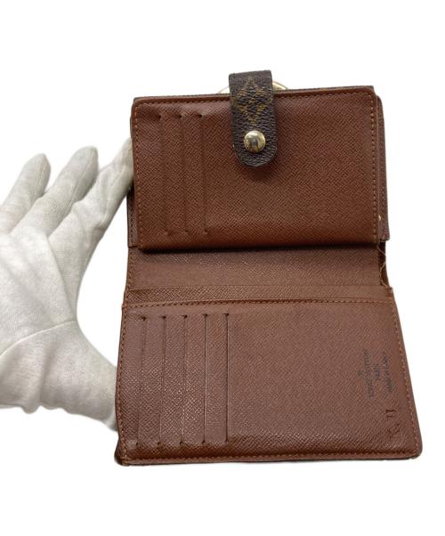 LOUIS VUITTON（ルイ ヴィトン）LOUIS VUITTON (ルイ ヴィトン) がま口財布 ブラウンの古着・服飾アイテム