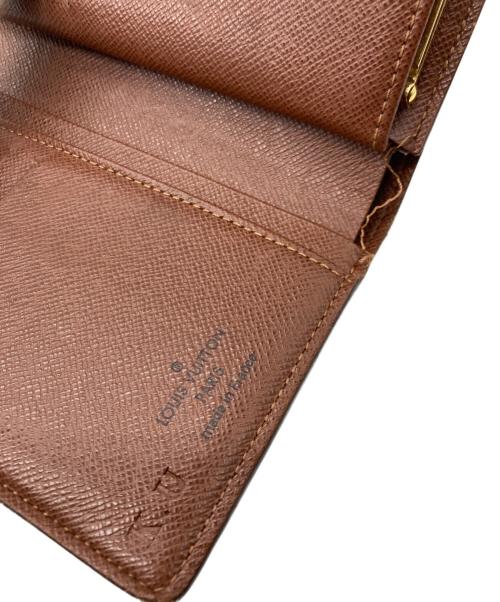 LOUIS VUITTON（ルイ ヴィトン）LOUIS VUITTON (ルイ ヴィトン) がま口財布 ブラウンの古着・服飾アイテム