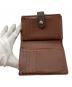 中古・古着 LOUIS VUITTON (ルイ ヴィトン) がま口財布 ブラウン：15000円