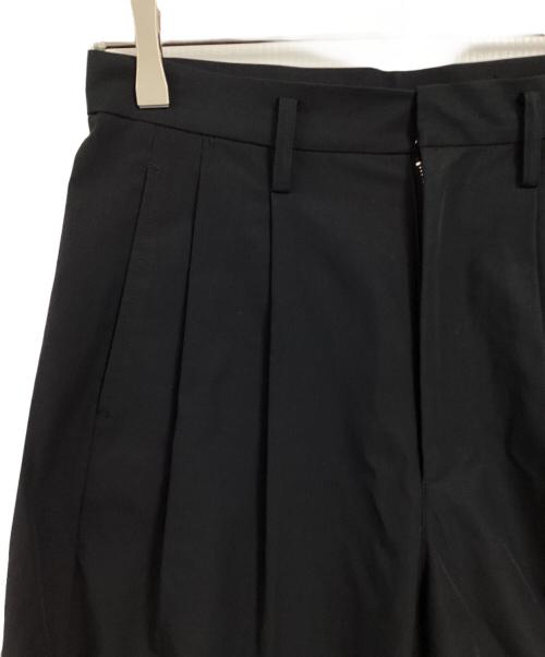 Dulcamara（ドゥルカマラ）Dulcamara (ドゥルカマラ) よそいき2タックパンツ ブラック サイズ:０の古着・服飾アイテム