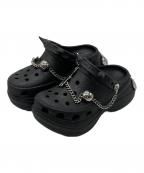 crocs×LE SSERAFIMクロックス×ルセラフィム）の古着「Classic Bae Clog Glitter」｜ブラック