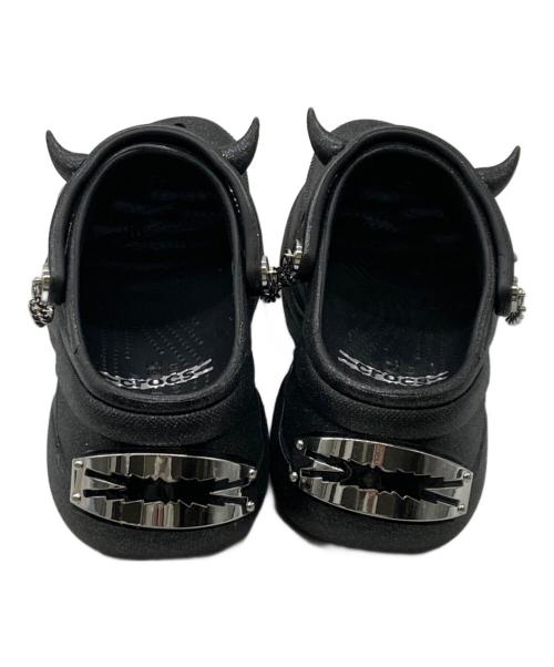 crocs（クロックス）crocs (クロックス) LE SSERAFIM (ルセラフィム) Classic Bae Clog Glitter ブラック サイズ:22cm 未使用品の古着・服飾アイテム