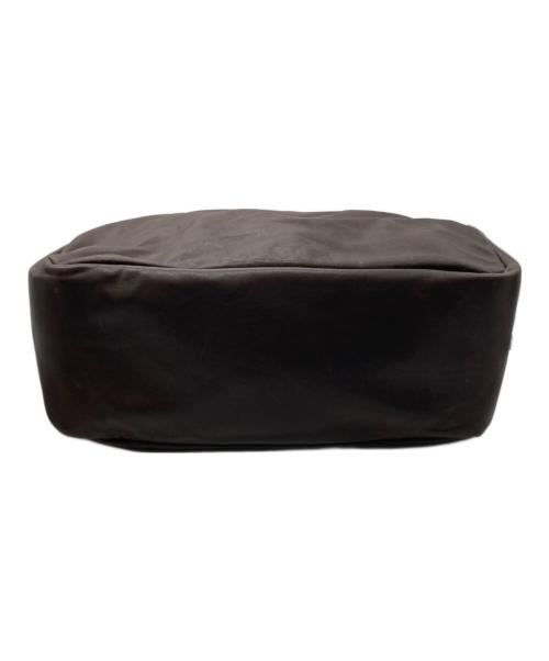 MAKE WHAT YOU WILL（メイクワットユーウィル）MAKE WHAT YOU WILL (メイクワットユーウィル) レザーボストンバッグ ブラウンの古着・服飾アイテム