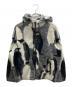 SUPREME（シュプリーム）の古着「Penguins Hooded Fleece Jacket」｜ホワイト×グレー