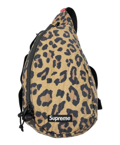 SUPREME（シュプリーム）Supreme (シュプリーム) Sling Bag Leopard ブラウンの古着・服飾アイテム