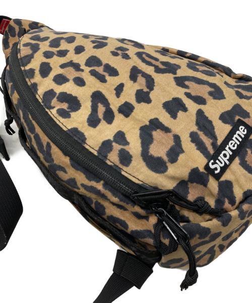 SUPREME（シュプリーム）Supreme (シュプリーム) Sling Bag Leopard ブラウンの古着・服飾アイテム