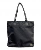 PORTERポーター）の古着「TIME  TOTE BAG」｜ブラック