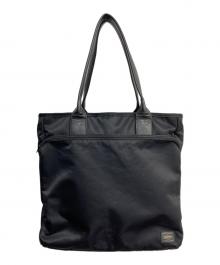 PORTER（ポーター）の古着「TIME  TOTE BAG」｜ブラック