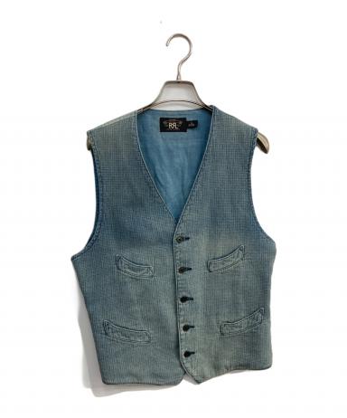 中古・古着通販】RRL (ダブルアールエル) Abrams Indigo Cotton Vest