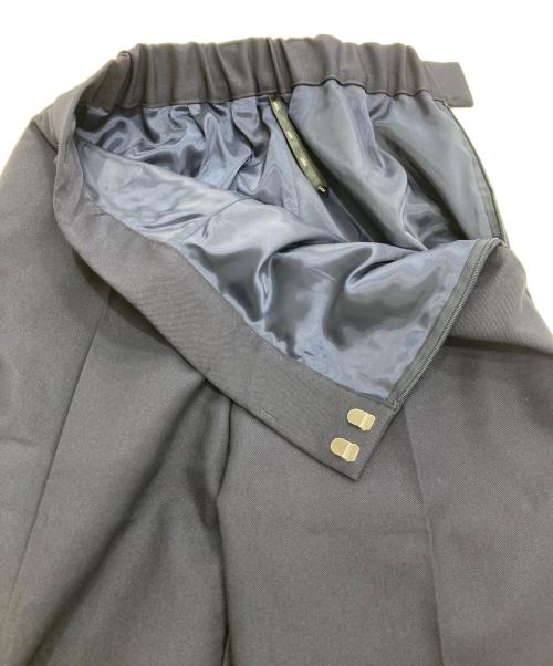 YORI（ヨリ）yori (ヨリ) ギャババギーワイドパンツ ネイビー サイズ: S (36)の古着・服飾アイテム