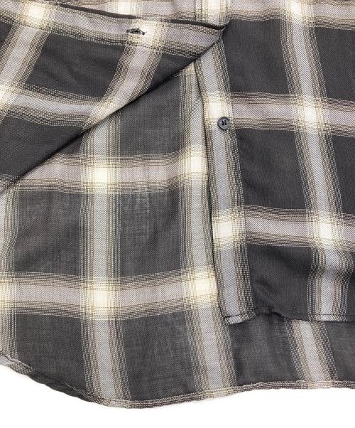 SLOBE IENA（スローブ イエナ）SLOBE IENA (スローブ イエナ) ビエラチェックルーズシャツ ブラック サイズ:Freeの古着・服飾アイテム