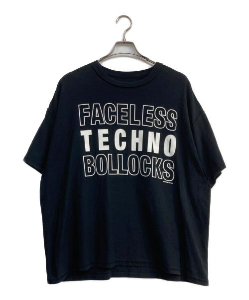 is-ness（イズネス）is-ness (イズネス) isness music プリントTシャツ ブラック サイズ:Freeの古着・服飾アイテム