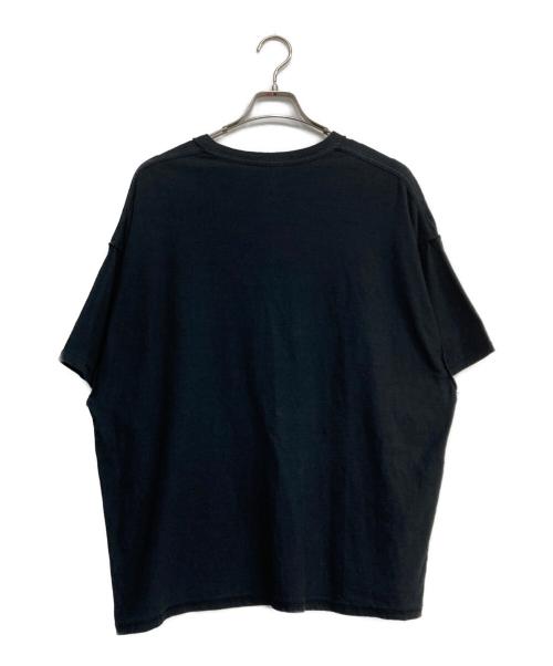 is-ness（イズネス）is-ness (イズネス) isness music プリントTシャツ ブラック サイズ:Freeの古着・服飾アイテム